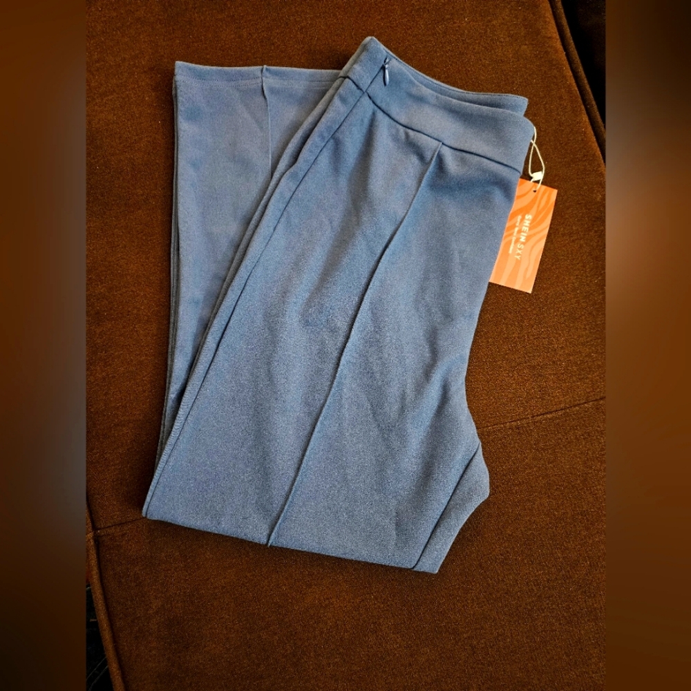 ♥️♥️♥️ Woman Blue Shein Sxy Trousers